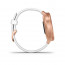 vívomove Style Rose Gold White silicone strap  thumbnail