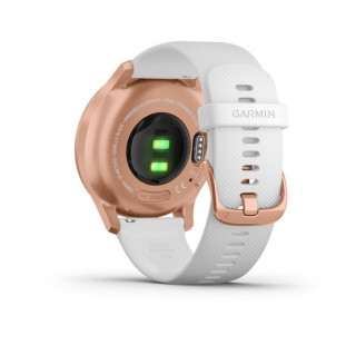 vívomove Style Rose Gold White silicone strap  Mobile