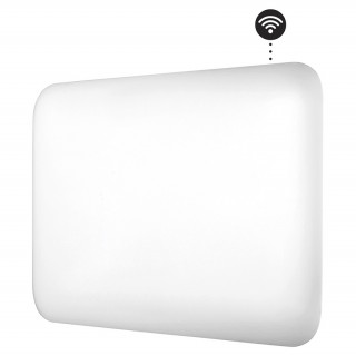 Inteligentna grijaća ploča Mill Invisible WIFI, 600 W s prednjom stranom od bijelog čelika Dom