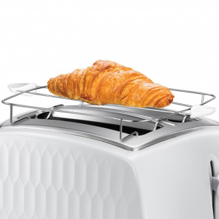 Russell Hobbs 26060-56/RH Honeycomb White Toaster Dom