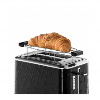Russell Hobbs 28091-56/RH Structure Black Toaster Dom