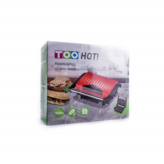 TOO CG-404R-1500W red contact grill Dom