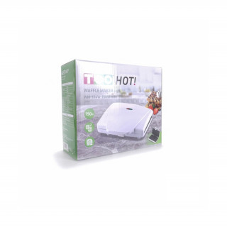 TOO WM-104W-750W white waffle maker Dom