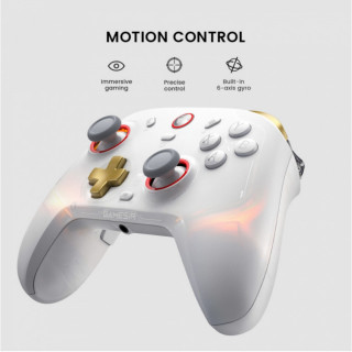 GameSir Cyclone 2 višeplatformski kontroler - bijeli PC