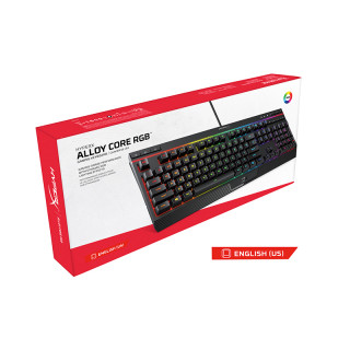 HyperX Alloy Core RGB - Gaming Tipkovnica (US) (4P4F5AA#ABA) PC