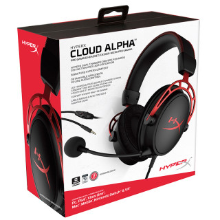 HyperX Cloud Alpha Gaming Headset crvene 4P5L1AM ABB PC