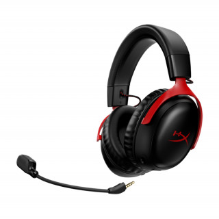 HyperX Cloud III - bežične slušalice za igranje (crno-crvene) (77Z46AA) PC