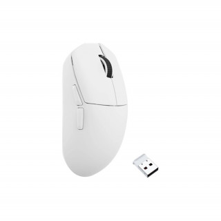 Keychron Lemokey G1 optički USB / Bluetooth / bežični gaming miš bijeli PC