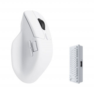 Keychron M6 4K optički USB / Bluetooth / bežični miš bijeli PC