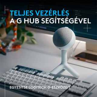 Logitech Yeti Orb Lightsync RGB mikrofon - bijeli (988-000551) PC
