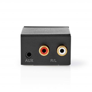 Nedis ACON2510BK digitalno-analogni pretvarač, digitalni koaksijalni RCA ulaz - 2x RCA izlaz PC