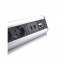 TOO DPS-114-3S IP20, 3x 2P+F, 2x USB-A, RJ45, HDMI, silver, desk mountable socket distributor thumbnail