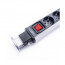 TOO PPS-303-3S IP20, 3x 2P+F, switchable, silver, table-mountable socket distributor thumbnail