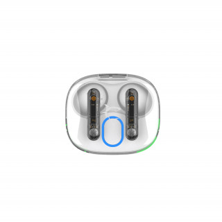 WHITE SHARK HYPERBEAT-W, GEB-TWS37W bluetooth In-ear slušalice s mikrofonom, bijele PC