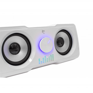 WHITE SHARK MOOD Zvučnik, 2.2, 16W, LED, bijeli PC