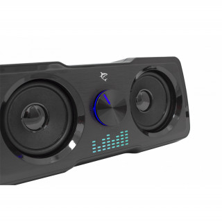 WHITE SHARK MOOD zvučnik, 2.2, 16W, LED, crni PC