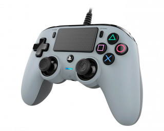 Playstation 4 (PS4) Nacon Wired Compact Controller (Grey) PS4