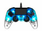 PlayStation 4 (PS4) Nacon Wired Compact žičani kontroler (Illuminated) (Blue) thumbnail