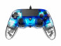PlayStation 4 (PS4) Nacon Wired Compact žičani kontroler (Illuminated) (Blue) thumbnail