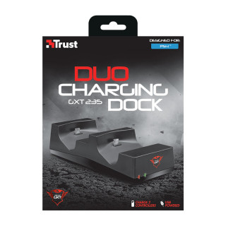 Trust 21681 GXT 235 Duo Charging Dock, punjač za 2 kontrolera PS4