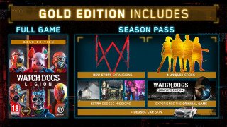 Watch Dogs Legion Gold Edition + Resistant of London statue - PS4 Merch