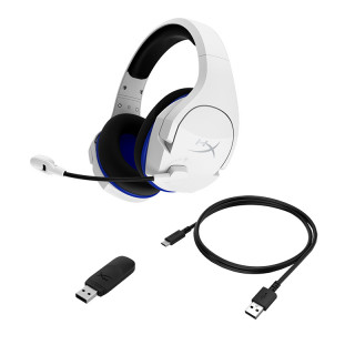 HyperX Cloud Stinger Core - Wireless Gaming Headset (bijeli-plavi) (4P5J1AA) PS5