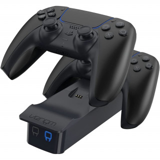 VENOM VS5007 PS5 punjač za 2 kontrolera (Crni) PS5