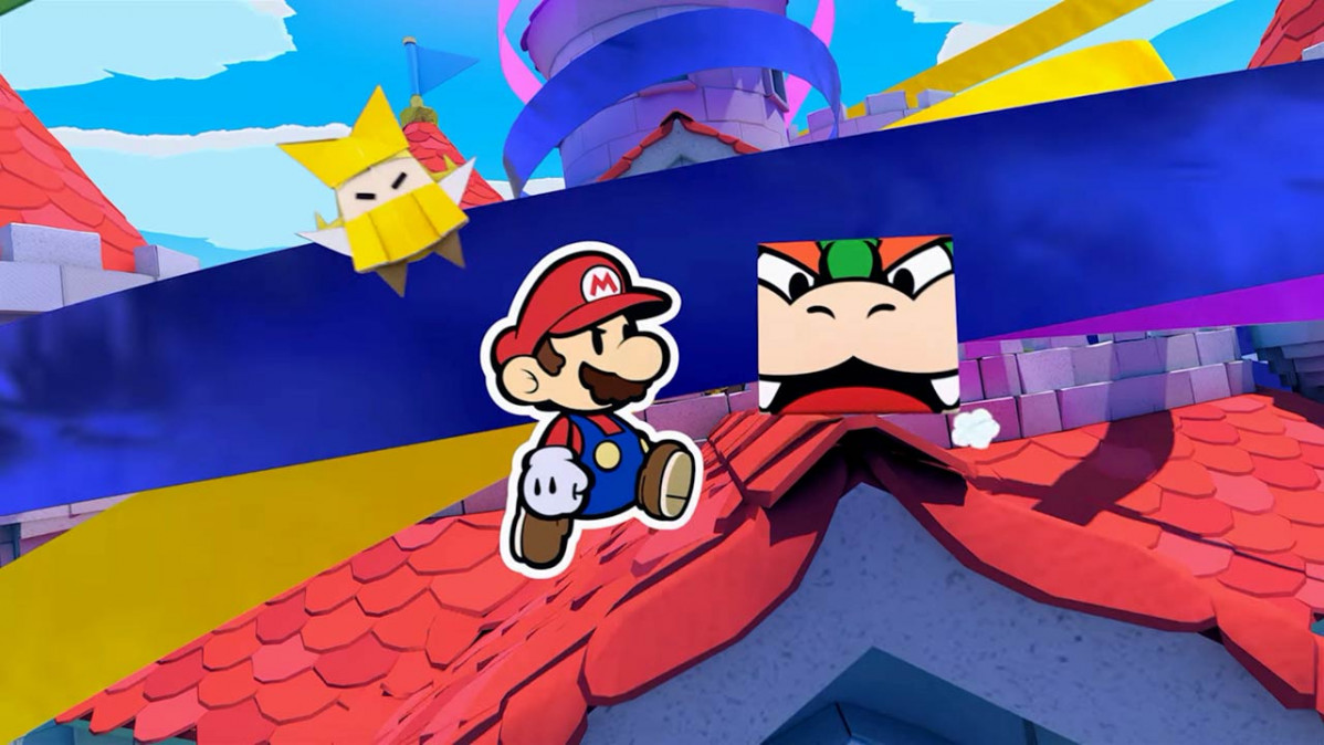 Super mario the store origami king