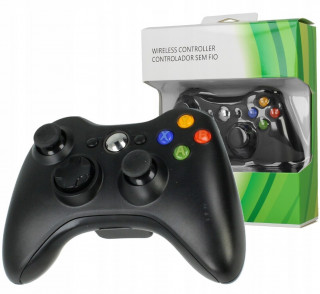 XBOX 360 Wireless Controller (Black) (PRCX360WLSSBK) Xbox 360