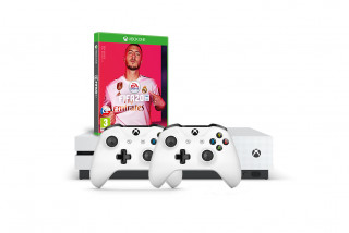 Xbox One S 1TB + dva kontrolera + FIFA 20 Xbox One