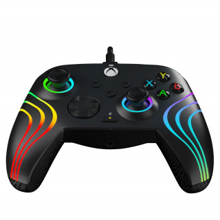 PDP Xbox Series X/S Žičani kontroler - Afterglow WAVE audio osvjetljenje - Crno (Xbox Series X/S) Xbox Series