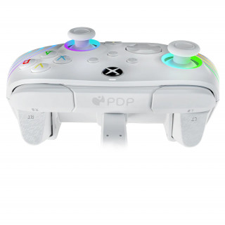 PDP Xbox Series X/S Žičani kontroler - Afterglow WAVE audio osvjetljenje - Bijelo (Xbox Series X/S) Xbox Series