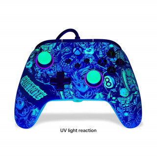 PowerA Advantage Xbox Series X|S Žičani kontroler - Fortnite Glow Xbox Series