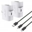 Venom VS2874 rechargable battery pack (2 pcs, 1100 mAh) + 3m cable (white) thumbnail