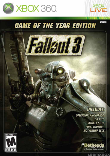 Fallout 3 goty xbox one hotsell