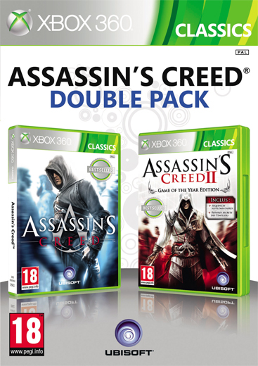 Ubisoft Double Pack - Assassin's Creed 1 & 2 (Classics)