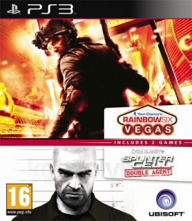 Ubisoft Double Pack - Rainbow Six Vegas & Splinter Cell Double Agent PS3